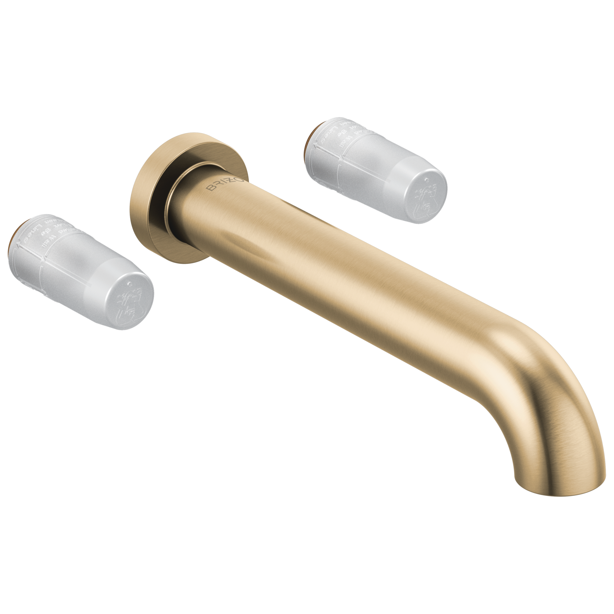 luxe gold tub filler