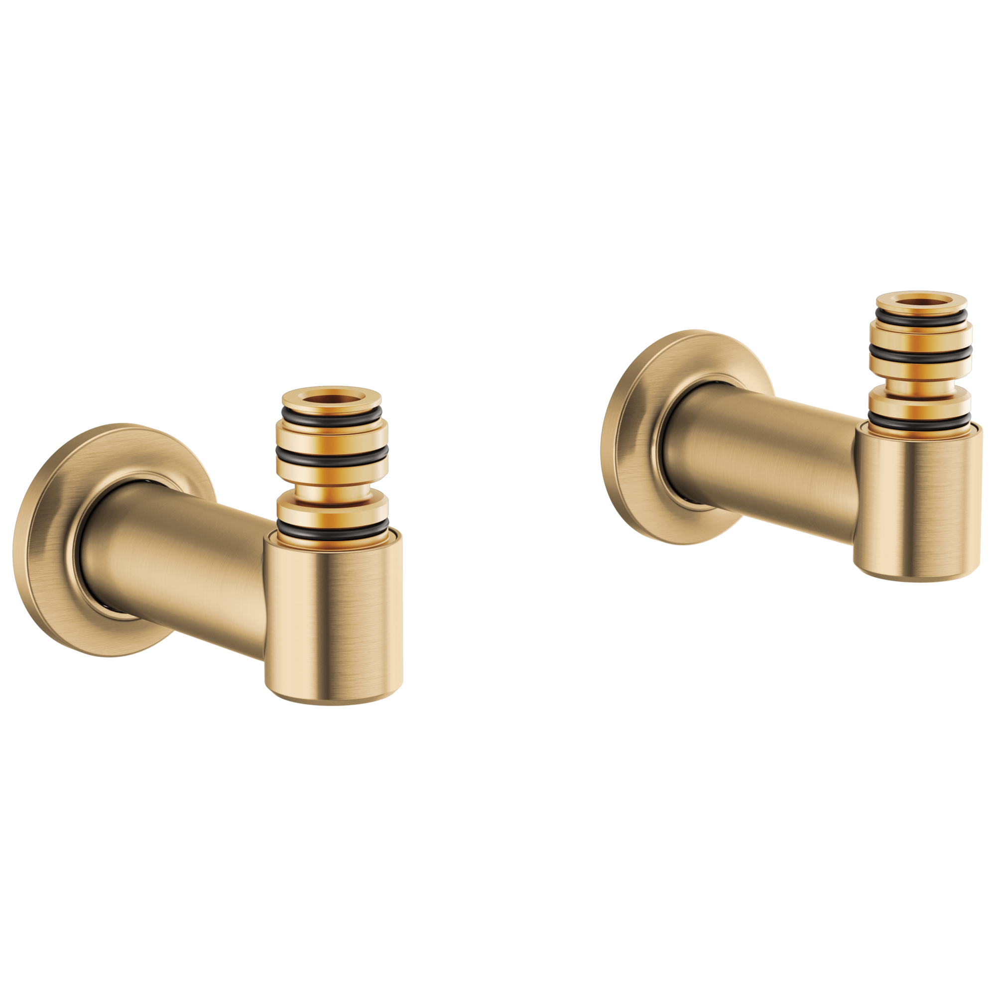 luxe gold tub filler unions