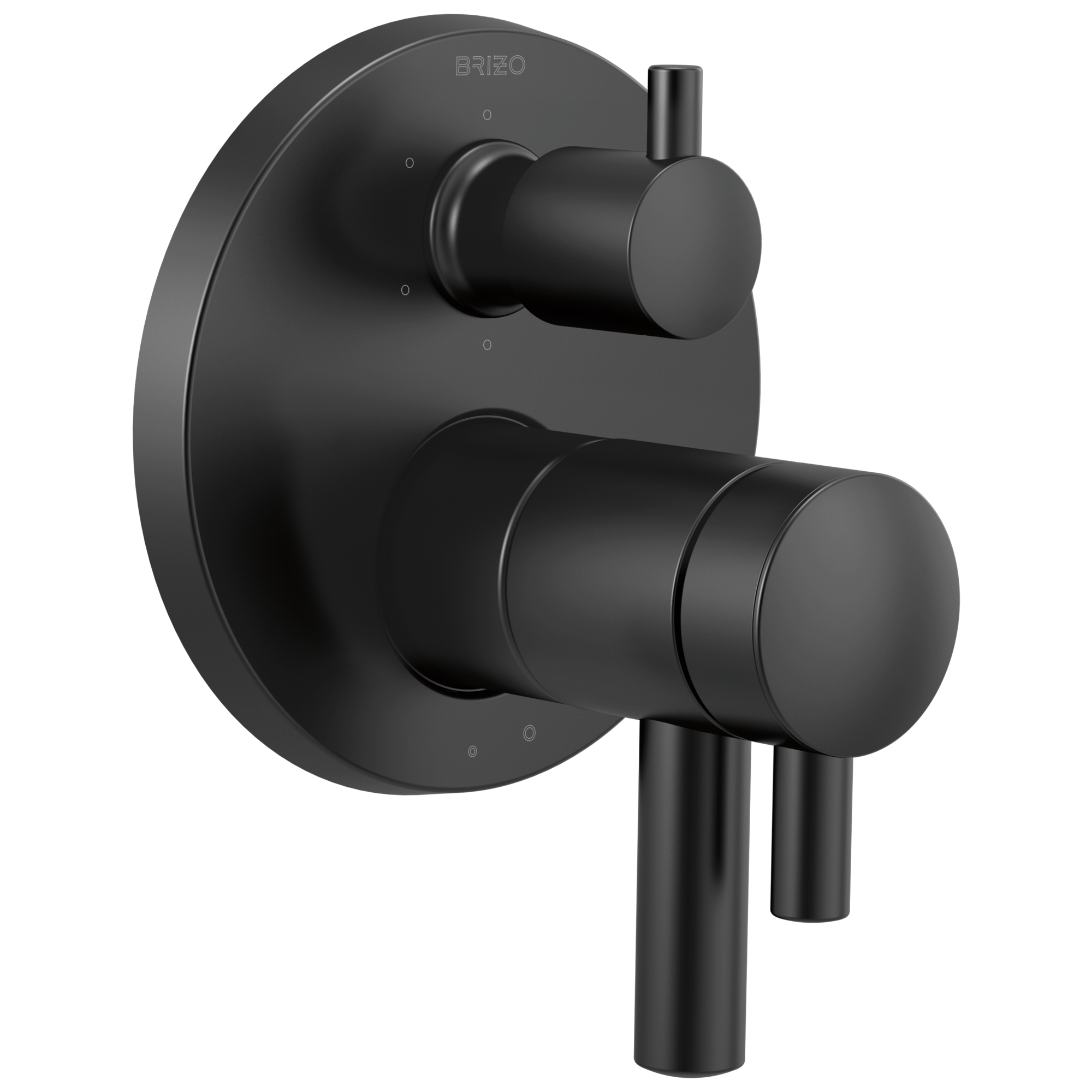 matte black diverter trim