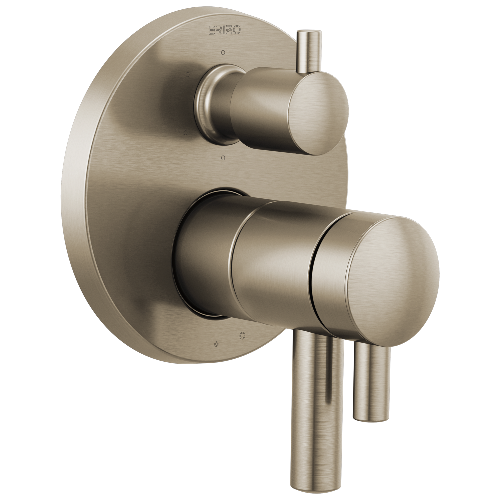 brushed nickel diverter trim