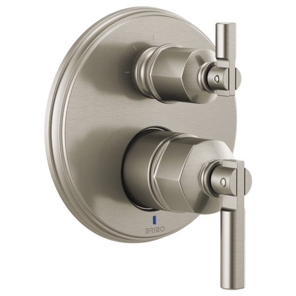 luxe nickel diverter trim