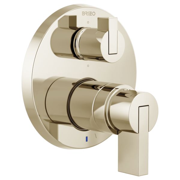 polished nickel valve trim