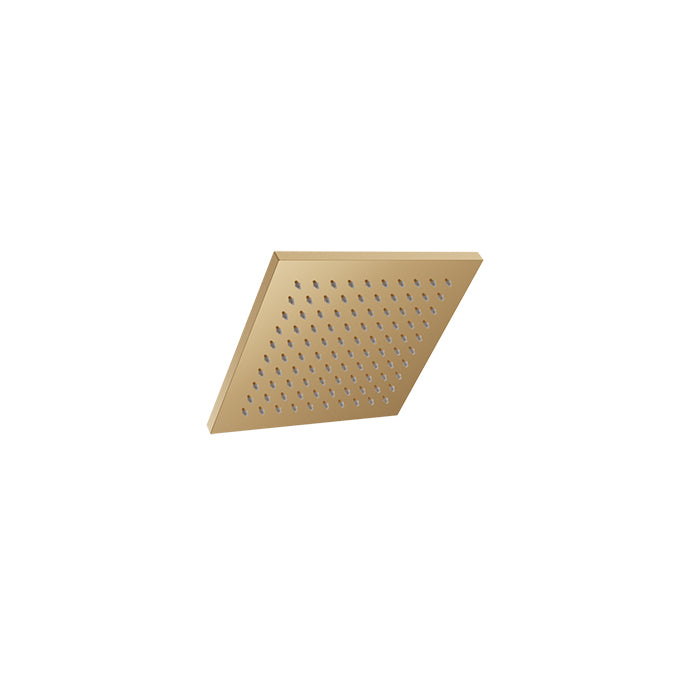 Baril Shower Components Square 8 inch Anti-Limestone Shower Head