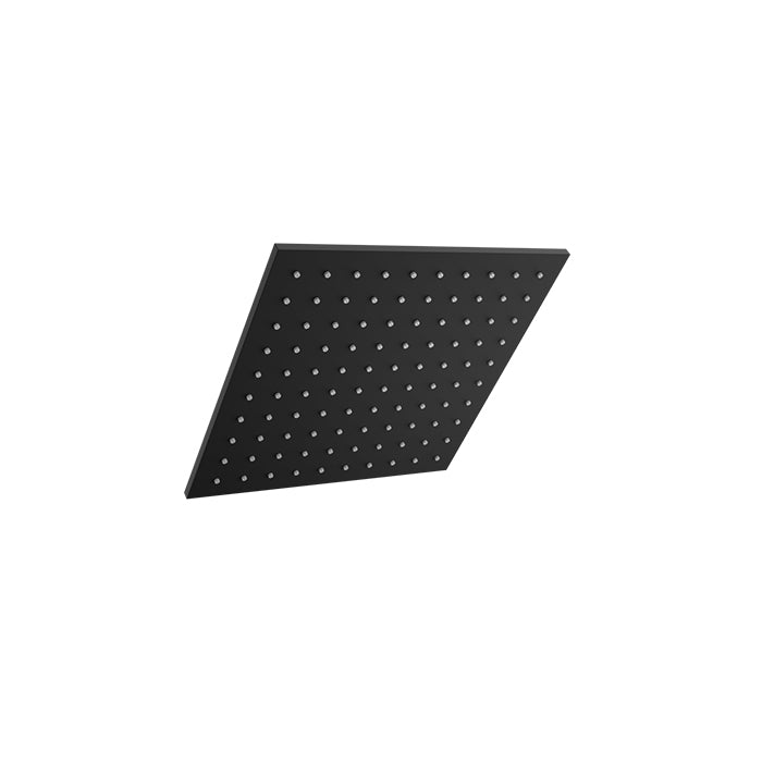 Baril Shower Components Square 10 inch Anti-Limestone Shower Head