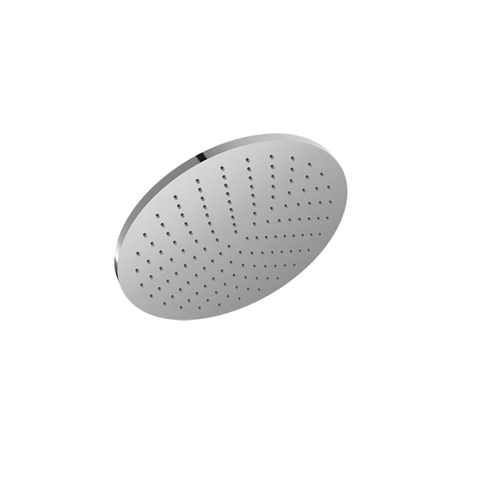 chrome shower head