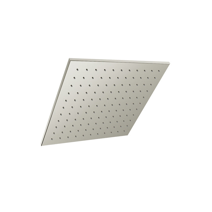 Baril Shower Components Square 12 inch Anti-Limestone Shower Head