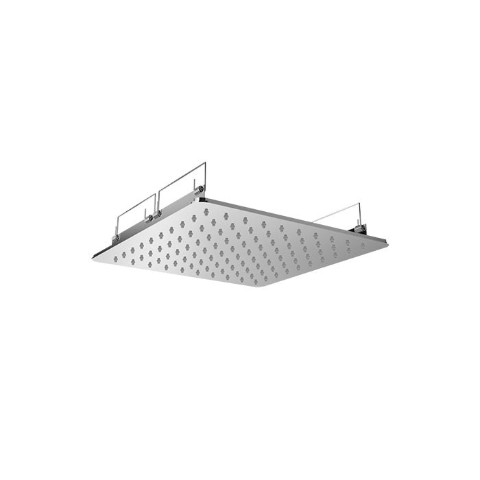 chrome shower head
