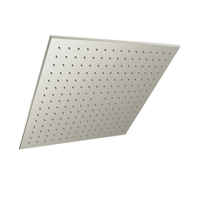 Baril Shower Components Square 16 inch Anti-Limestone Shower Head