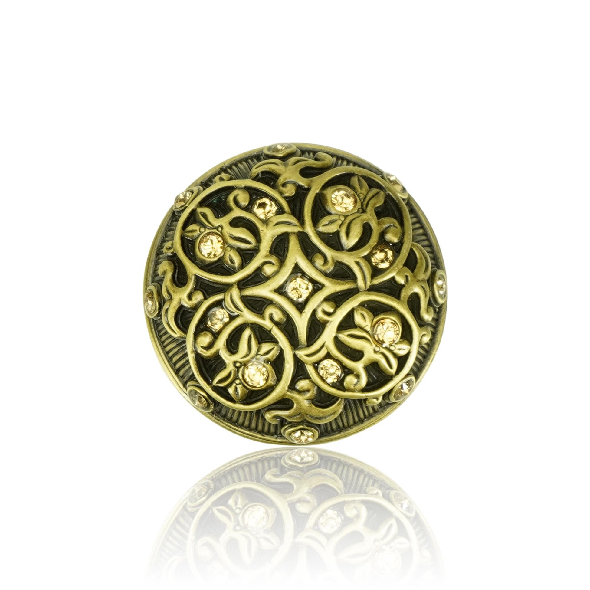 Edgar Berebi Peridot Crystal Knob