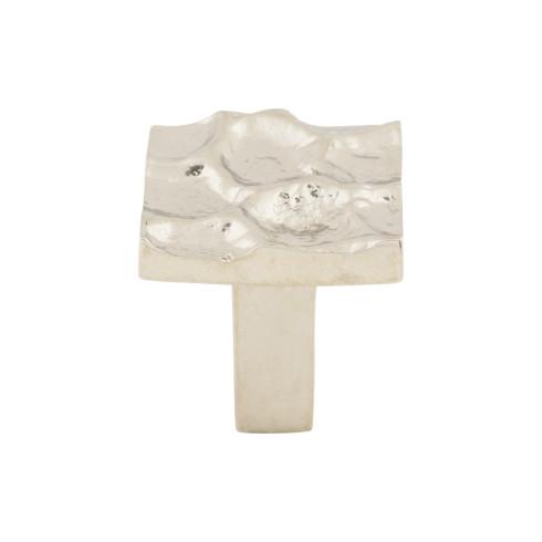 Top Knobs Cobblestone Square Knob 1 1/8 Inch