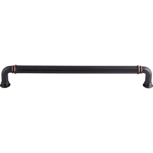 Top Knobs Reeded Appliance Pull 18 Inch (c-c)