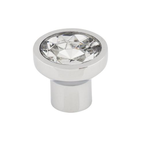 Top Knobs Wentworth Crystal Round Knob 13/16 Inch