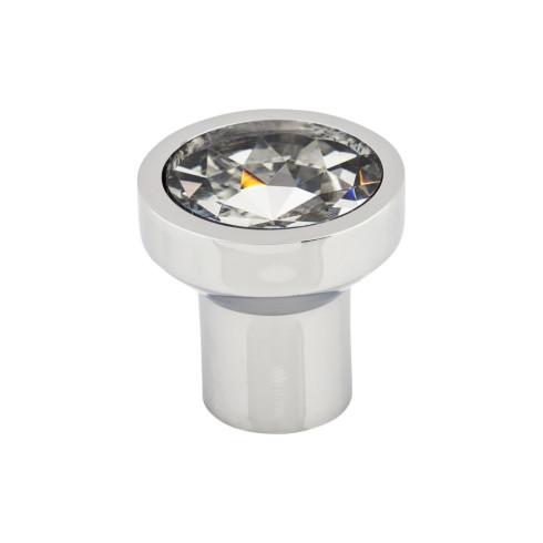 Top Knobs Wentworth Crystal Round Knob 1 1/8 Inch