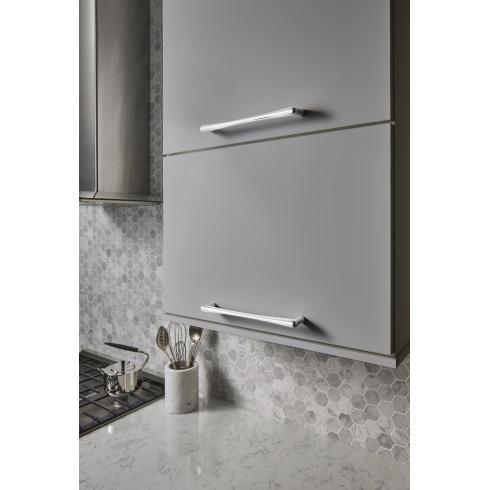 brushed satin nickel pull