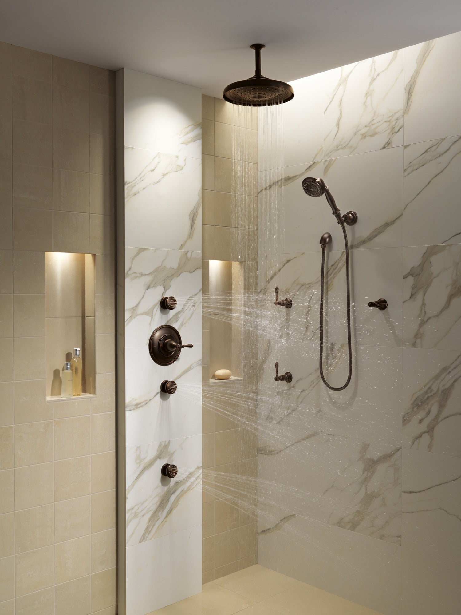 venetian bronze volume control trim