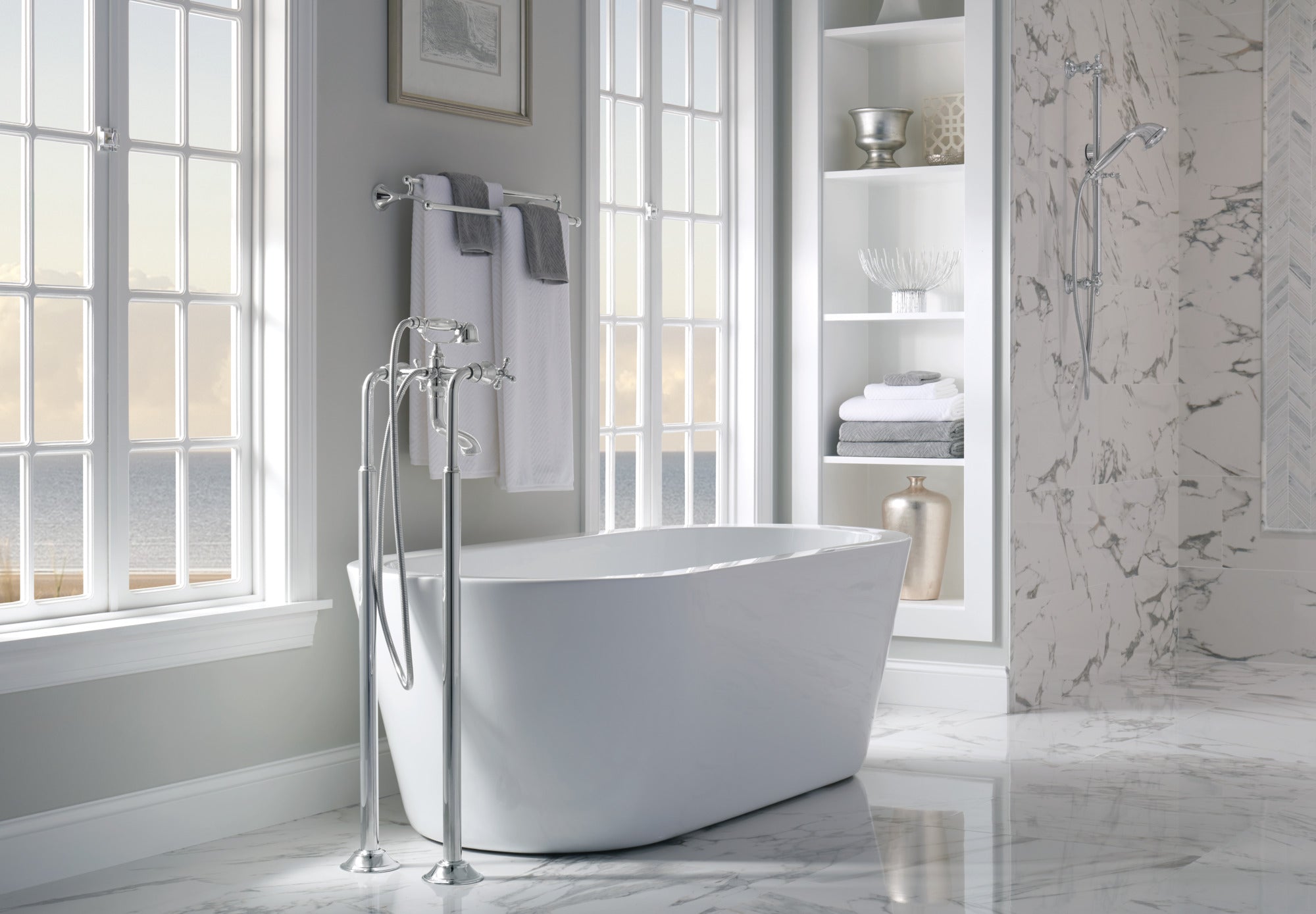 chrome tub filler trim kit