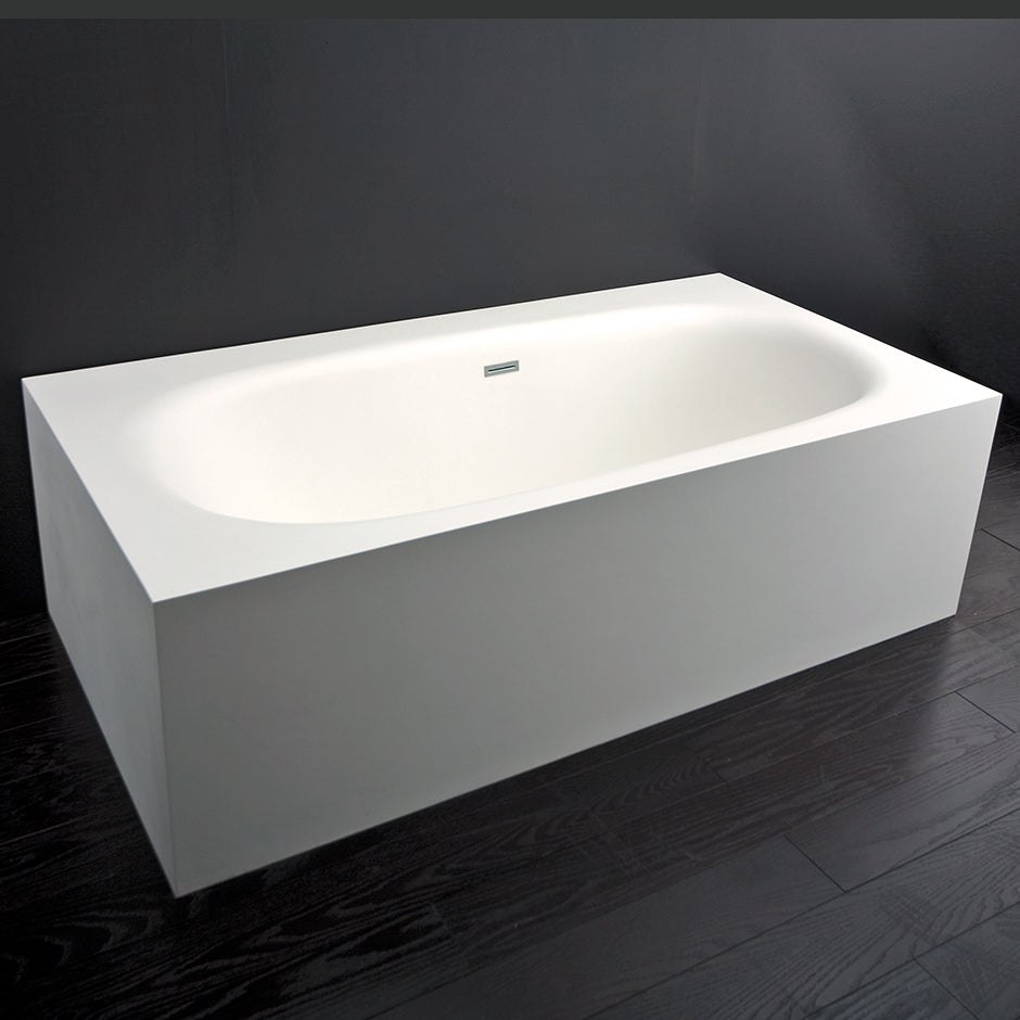 gloss white tub