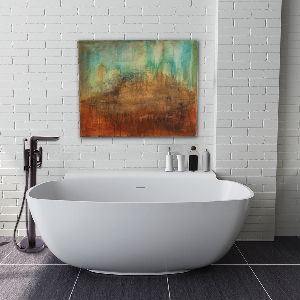 gloss white tub