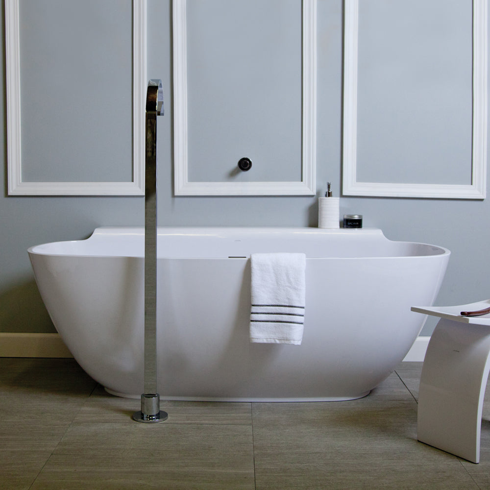 gloss white tub