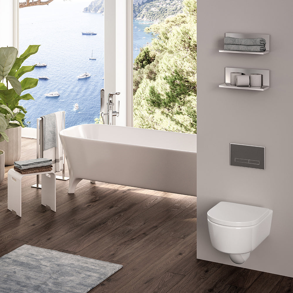 gloss white tub