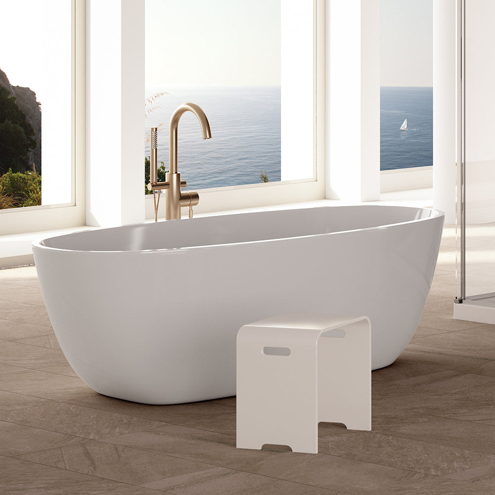 gloss white tub