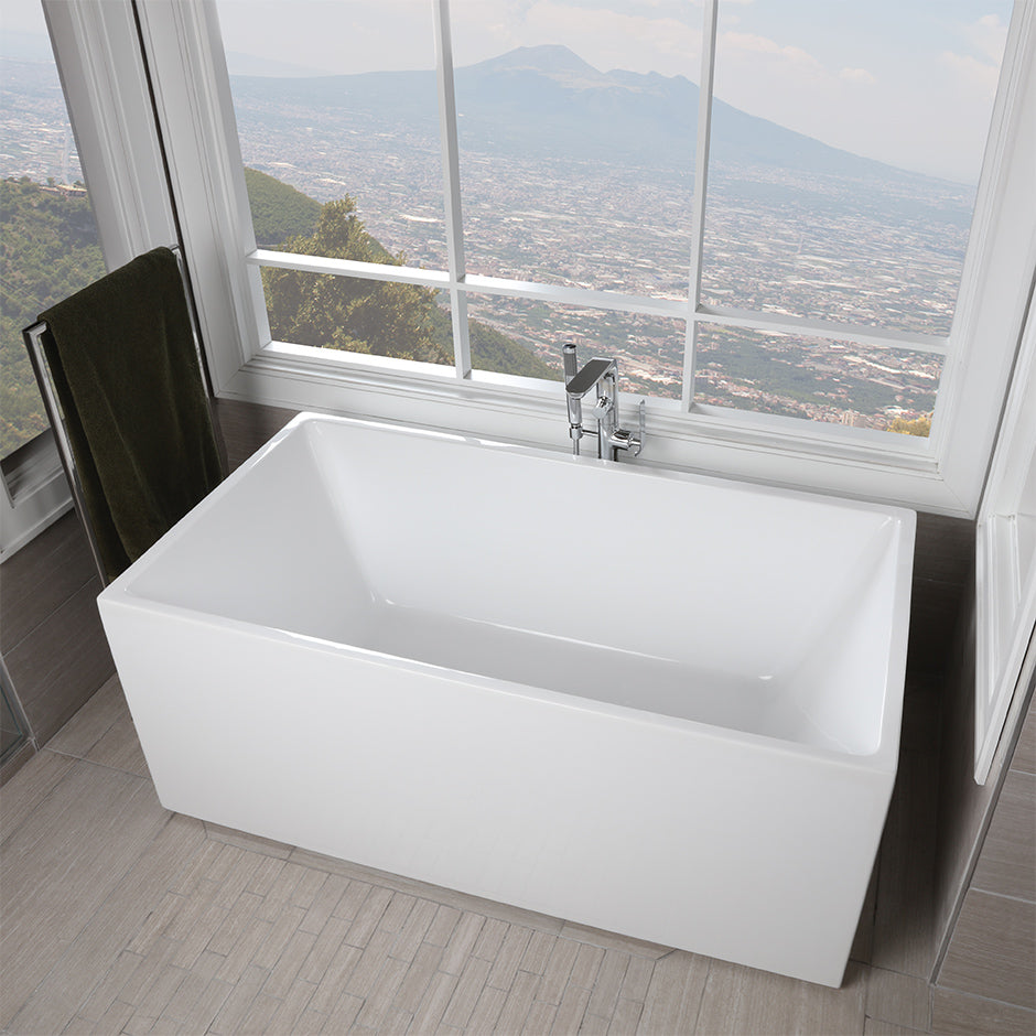 white tub