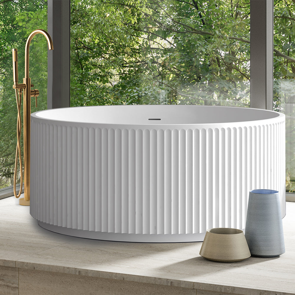 gloss white tub