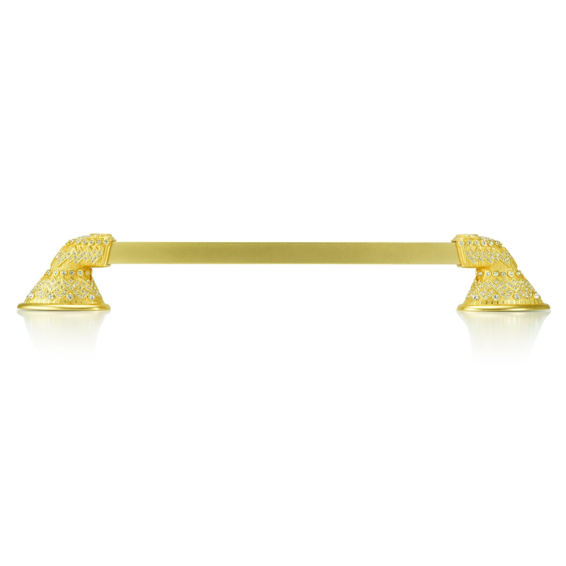 satin gold pull