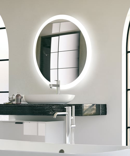 lighted mirror