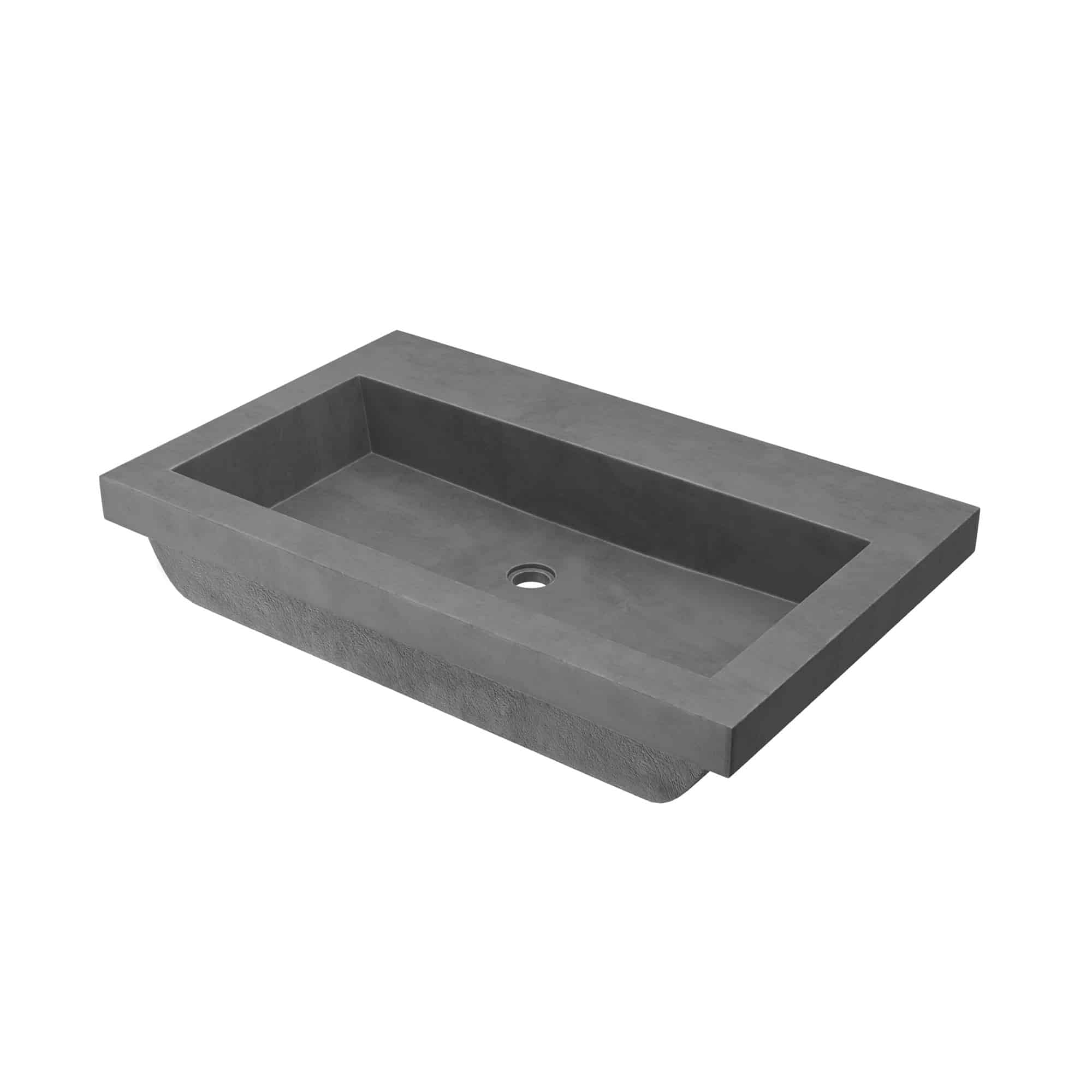 Native Trails 30-Inch Trough NativeStone Bathroom Sink