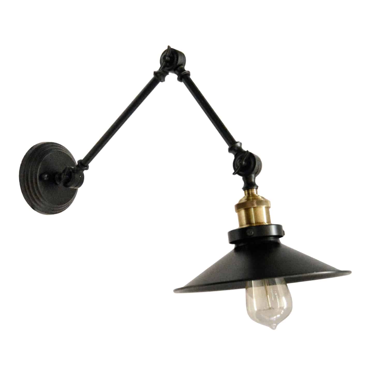 black wall mount