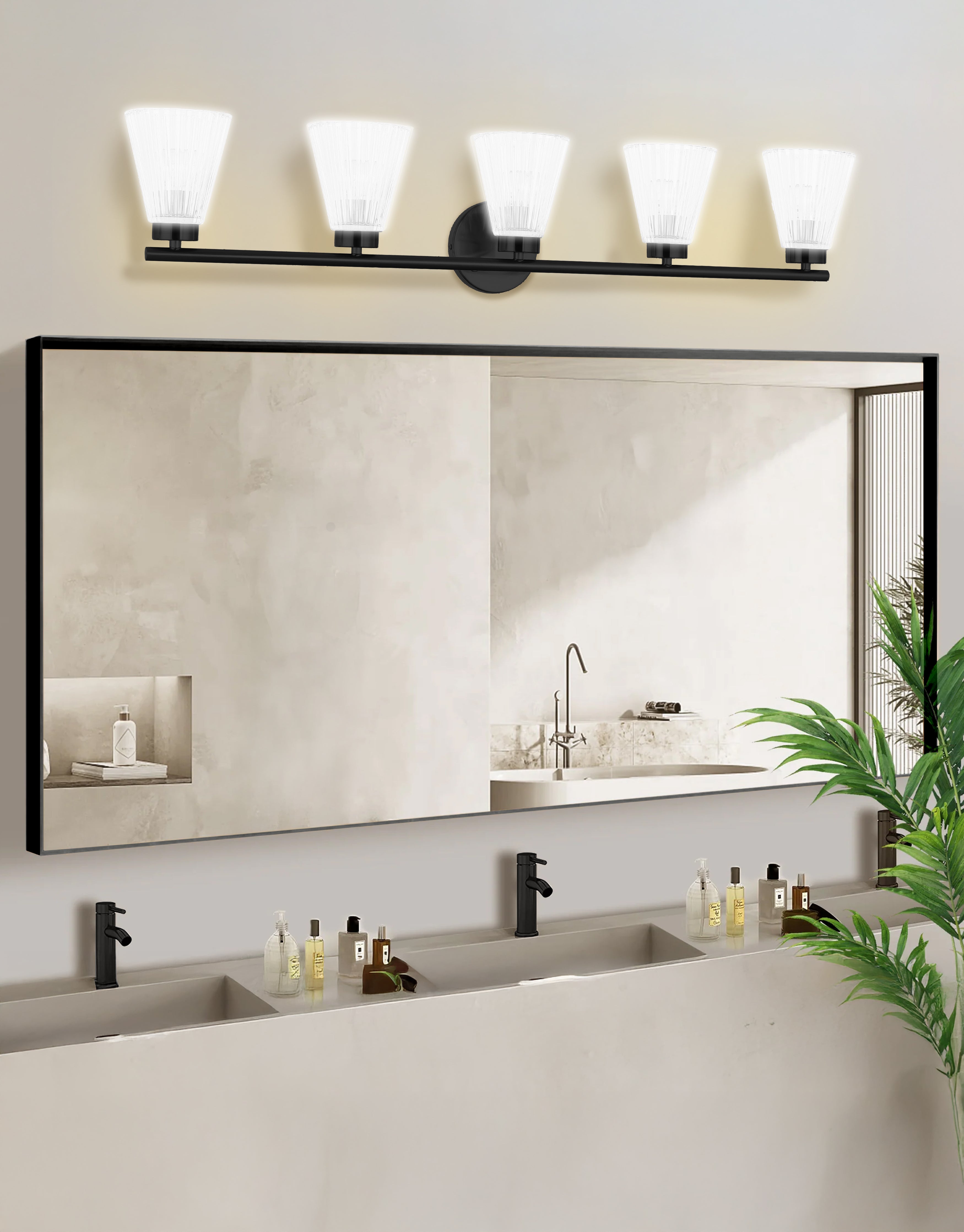 matte black wall mount