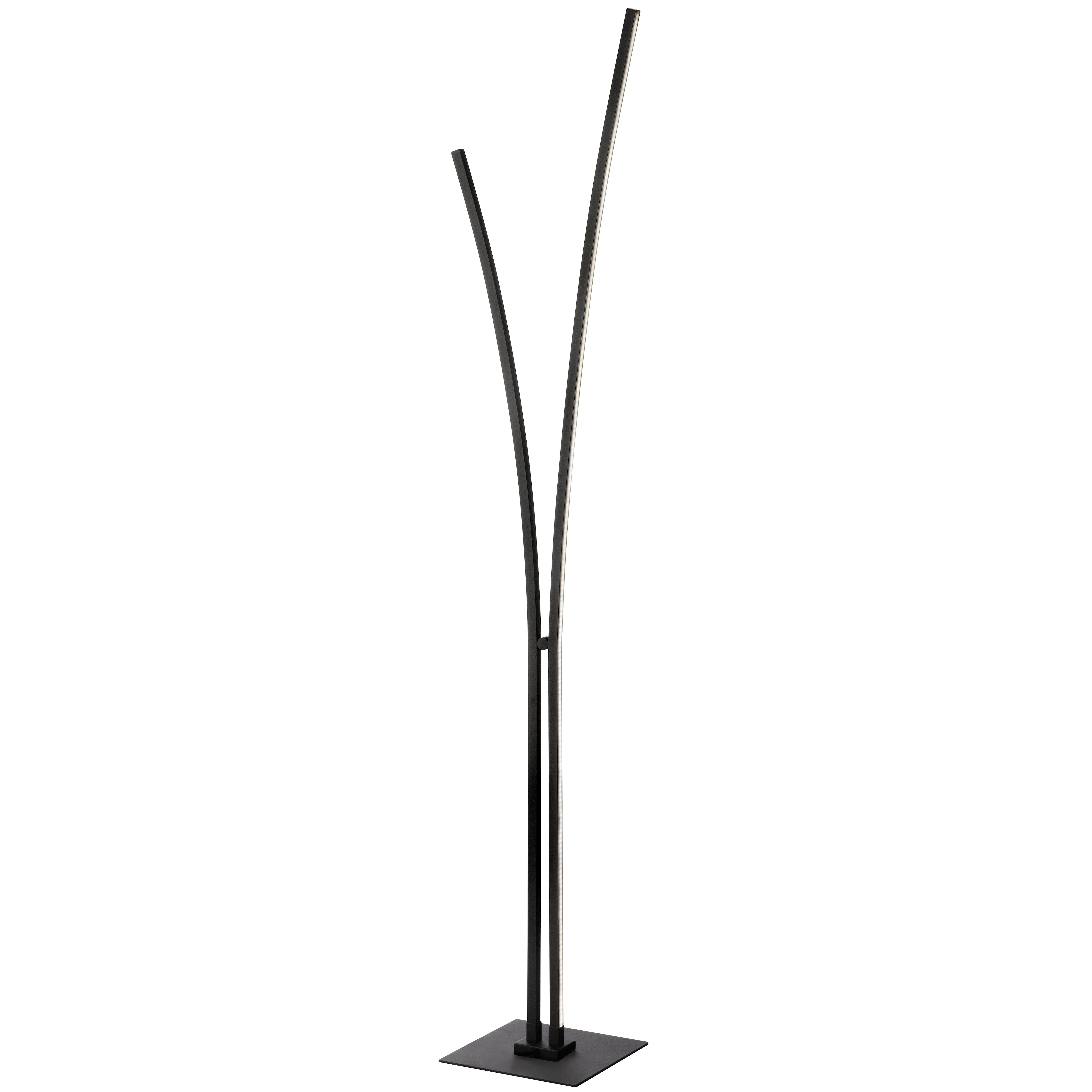 Dainolite 30W Floor Lamp with White Acrylic Diffuser