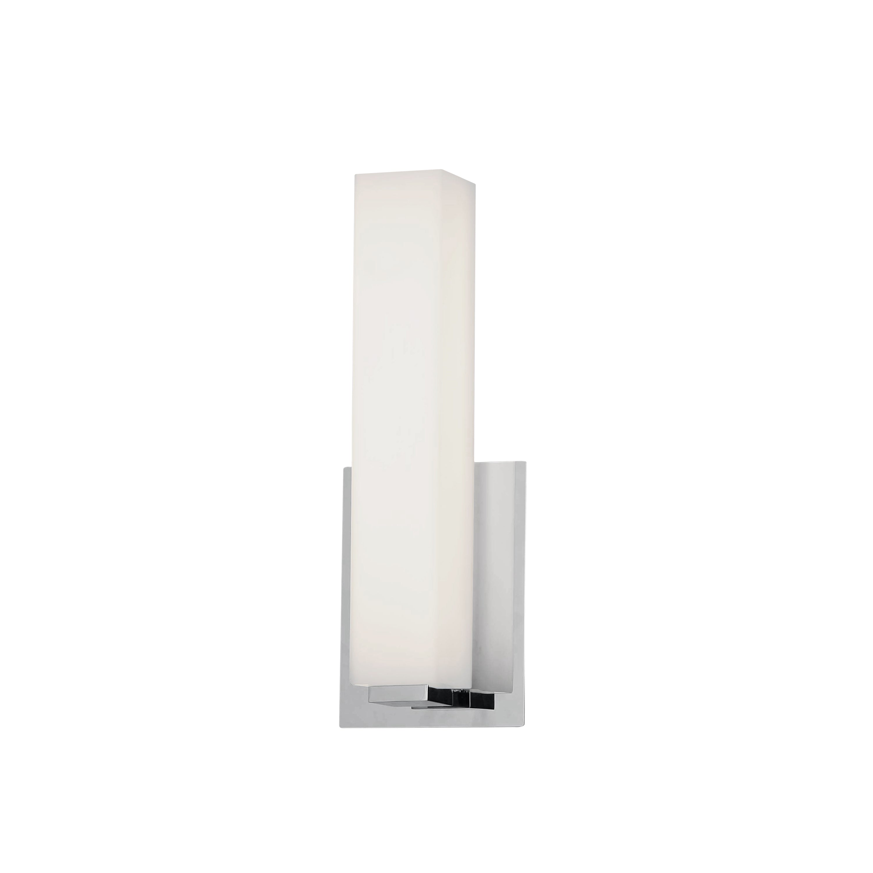 polished chrome wall mount