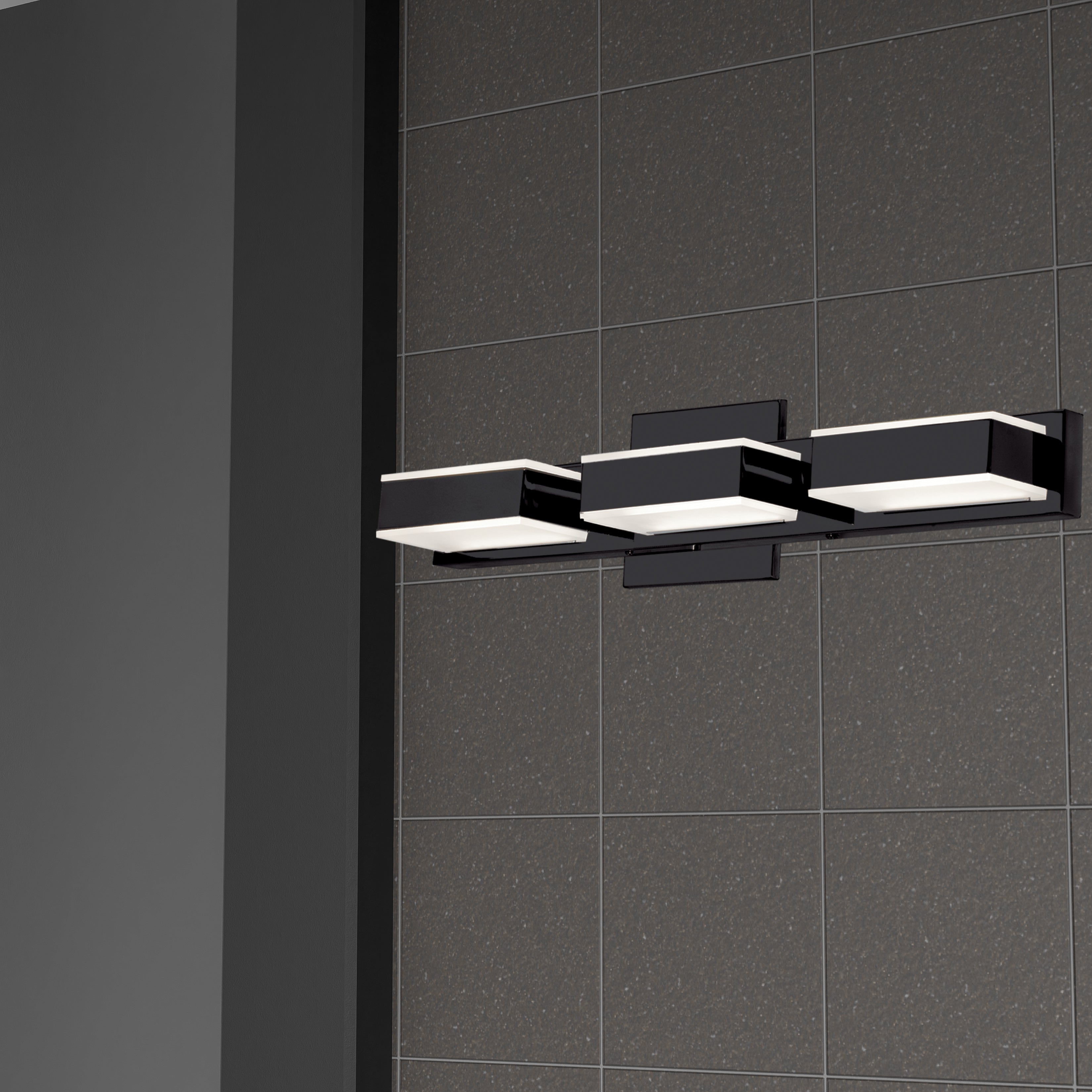 matte black wall mount