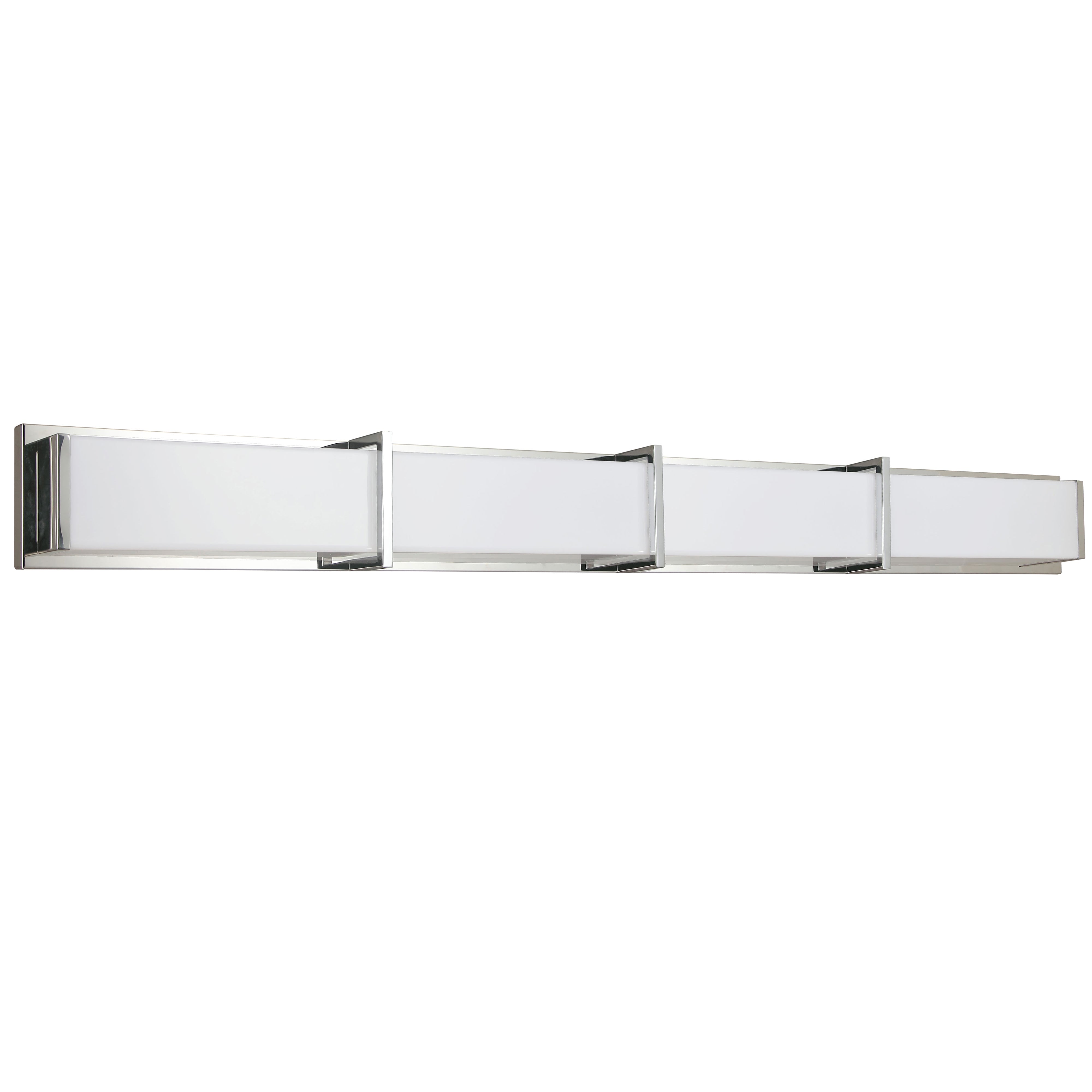 polished chrome wall mount