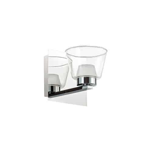 polished chrome wall mount
