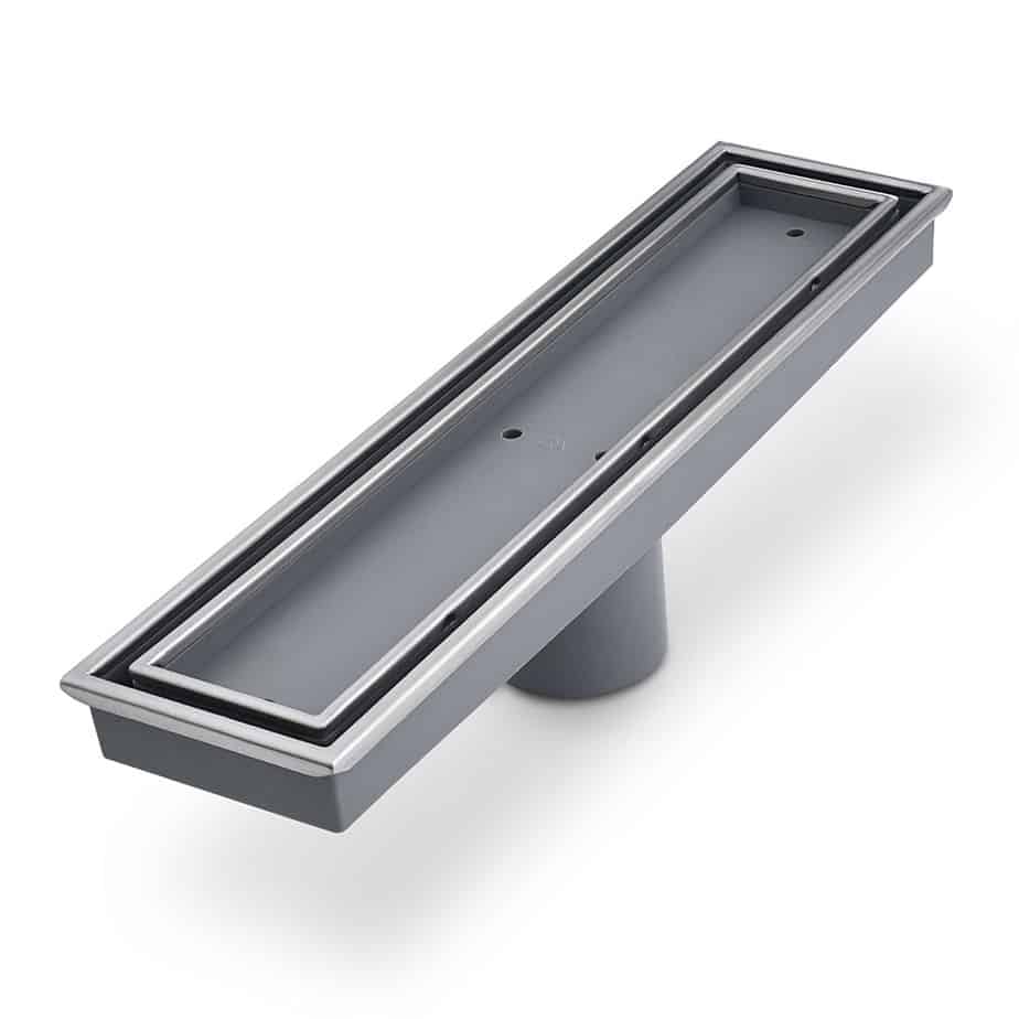 satin linear drain