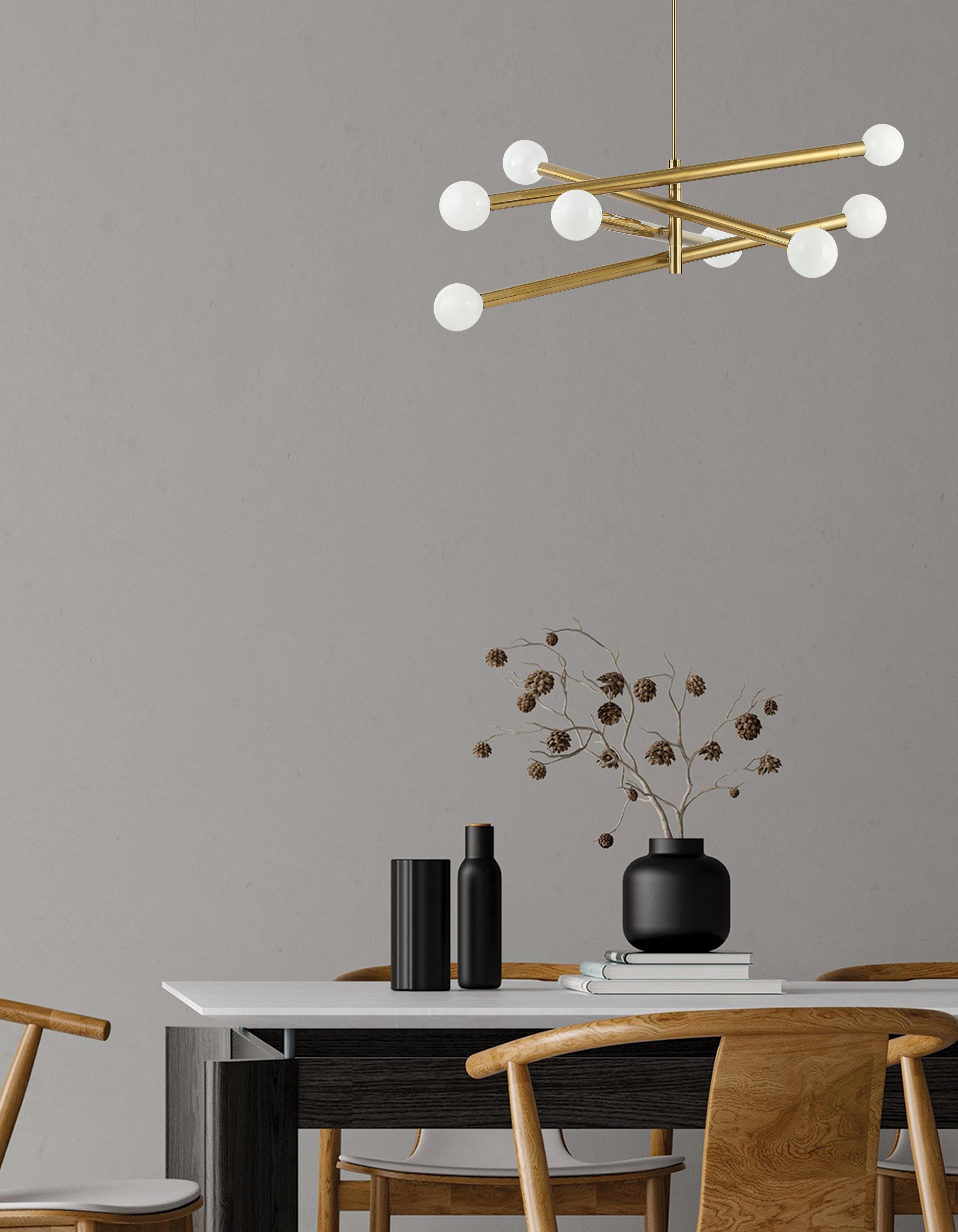 aged brass pendants