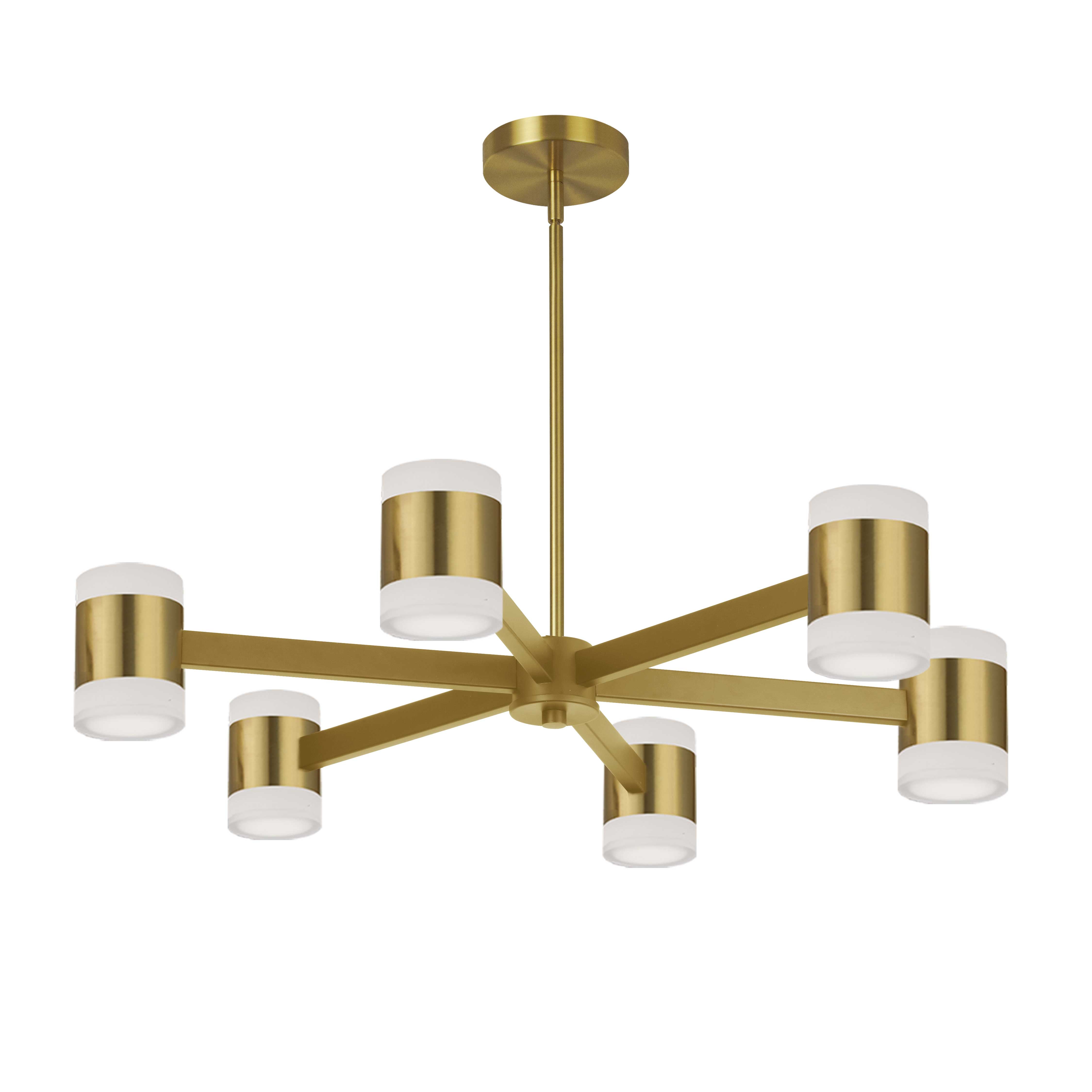 aged brass wall mount