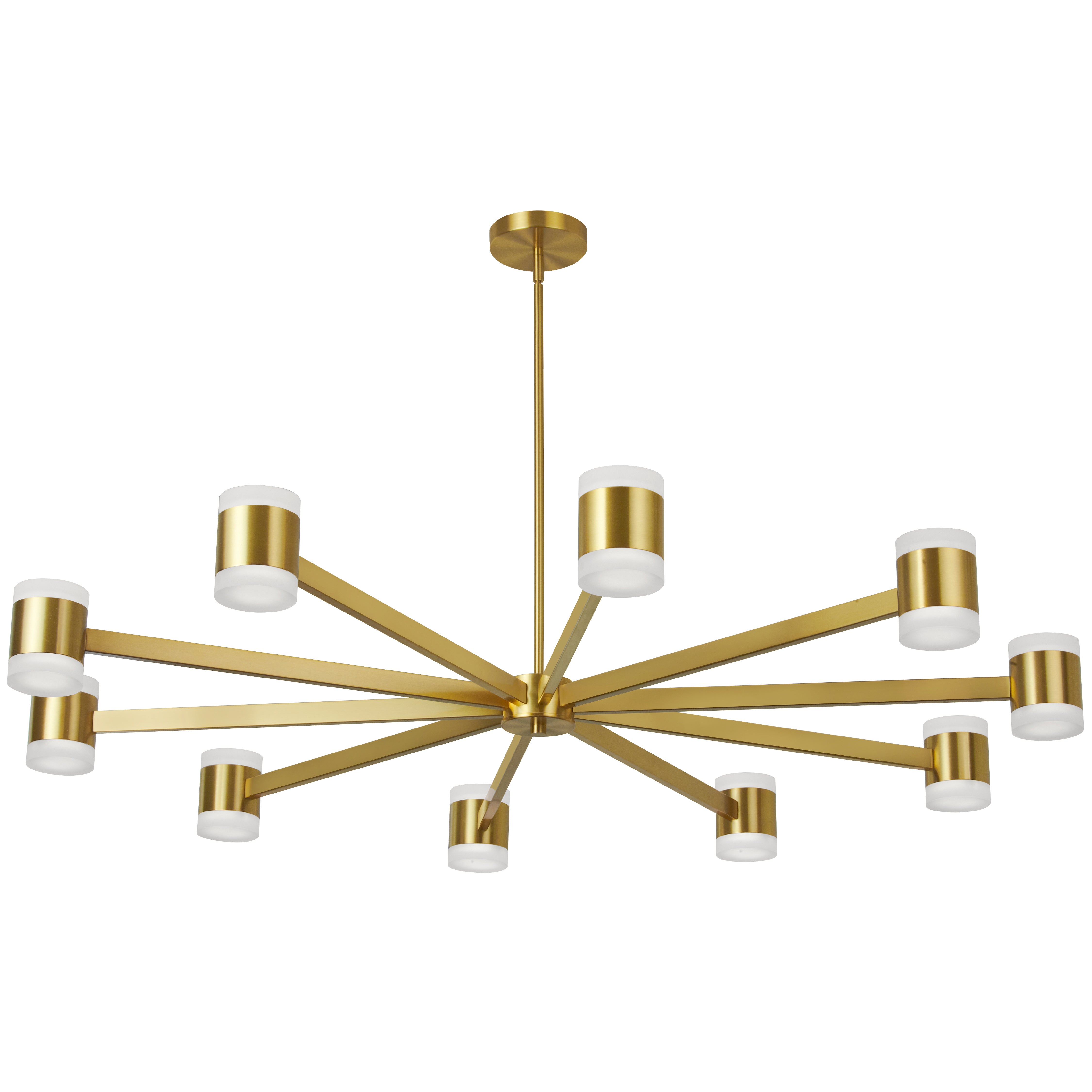 aged brass wall mount