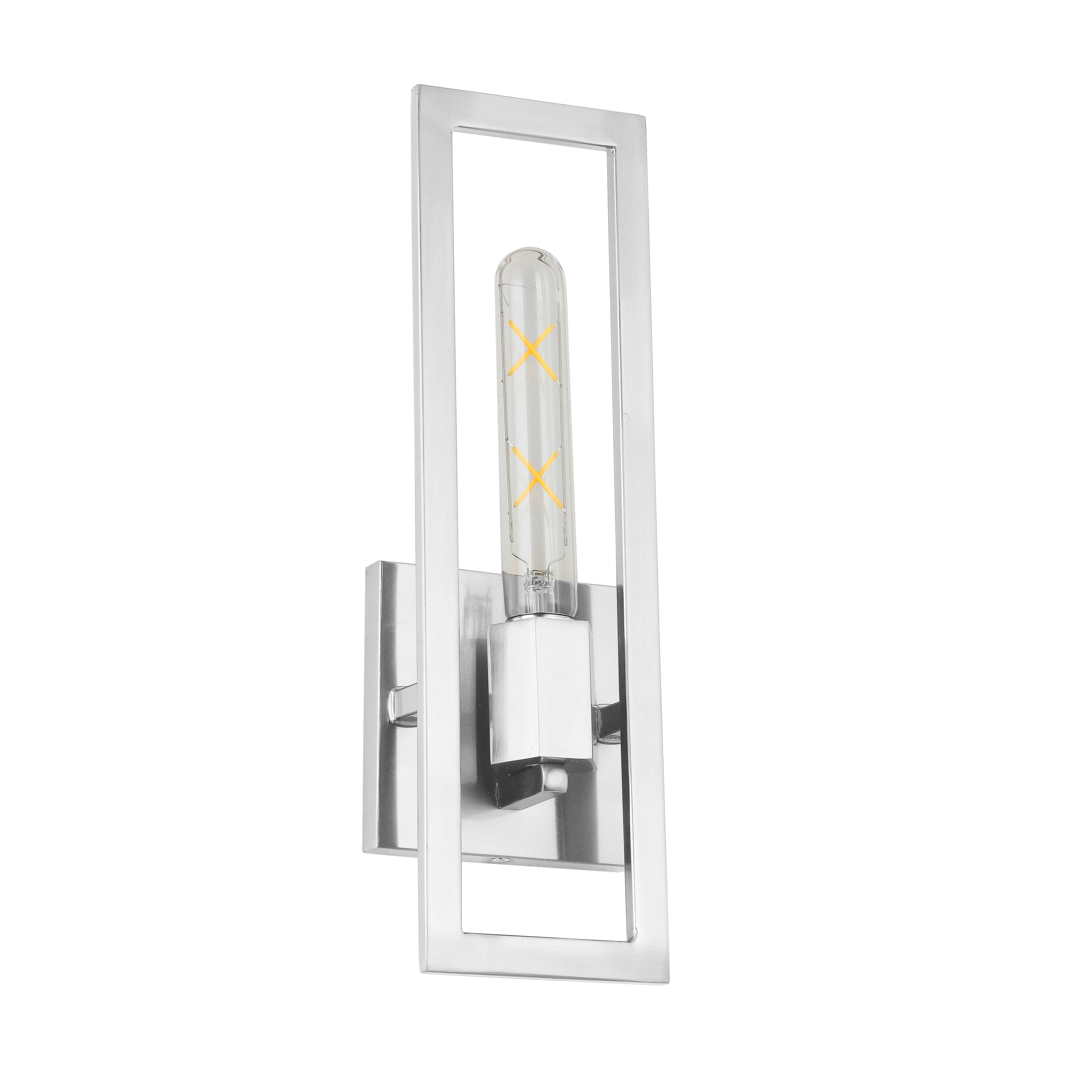 polished chrome wall mount