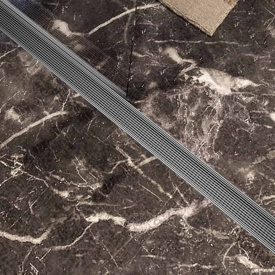 satin linear drain