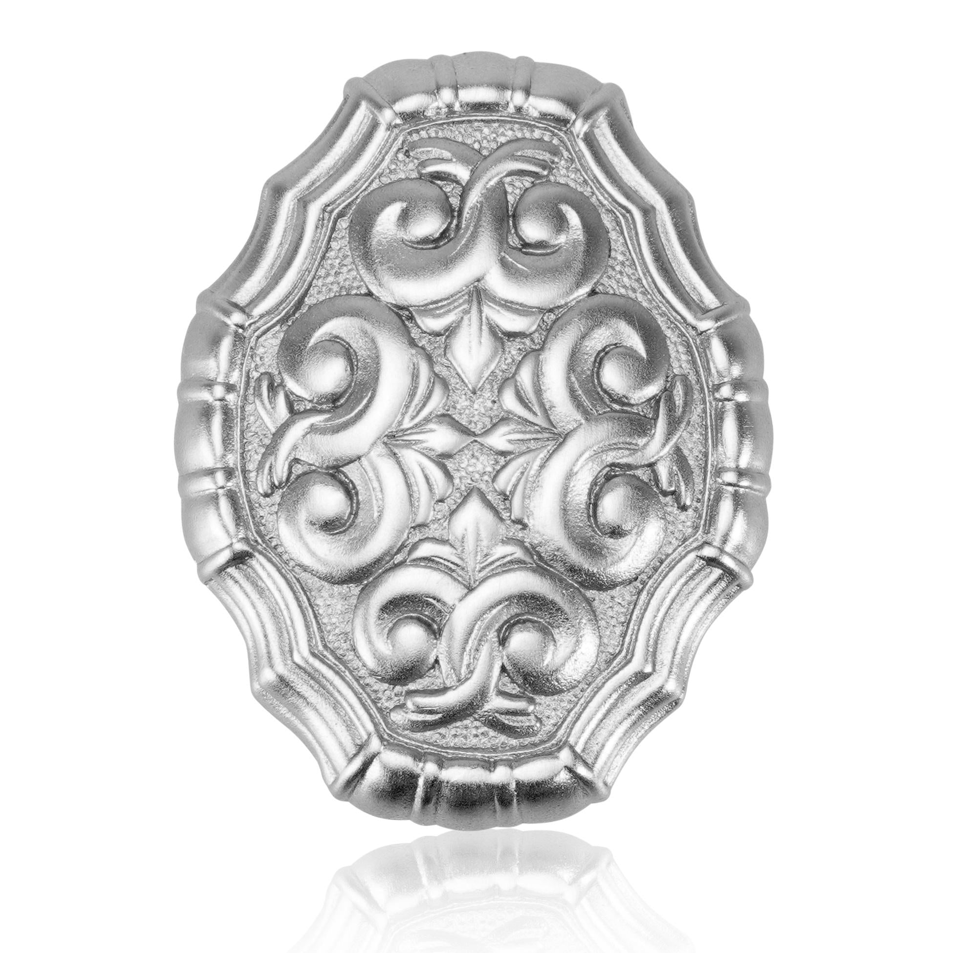 satin nickel knob