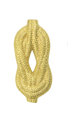 satin brass pull
