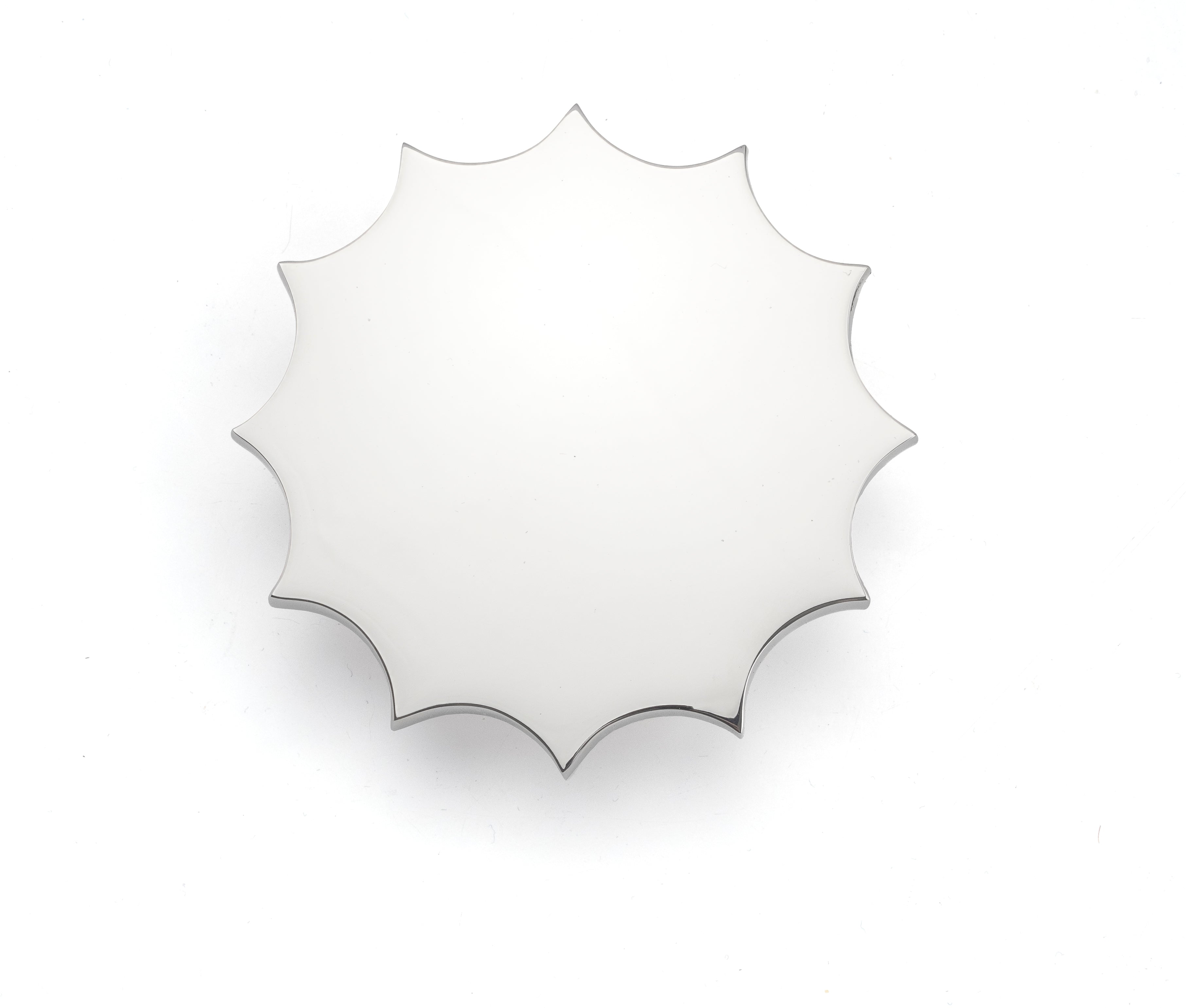 satin brass knob