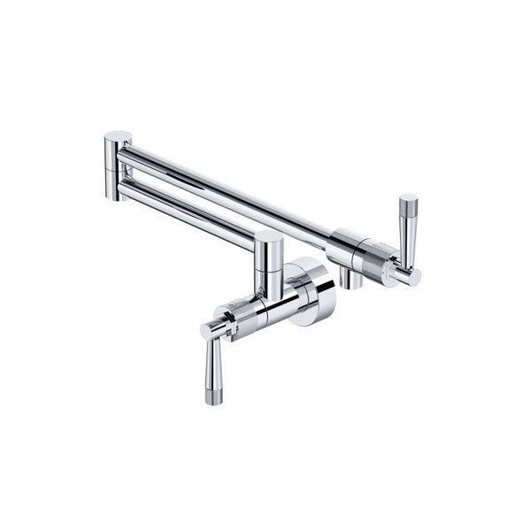 polished chrome pot filler