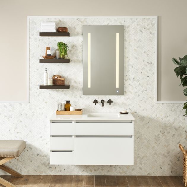 lighted mirror