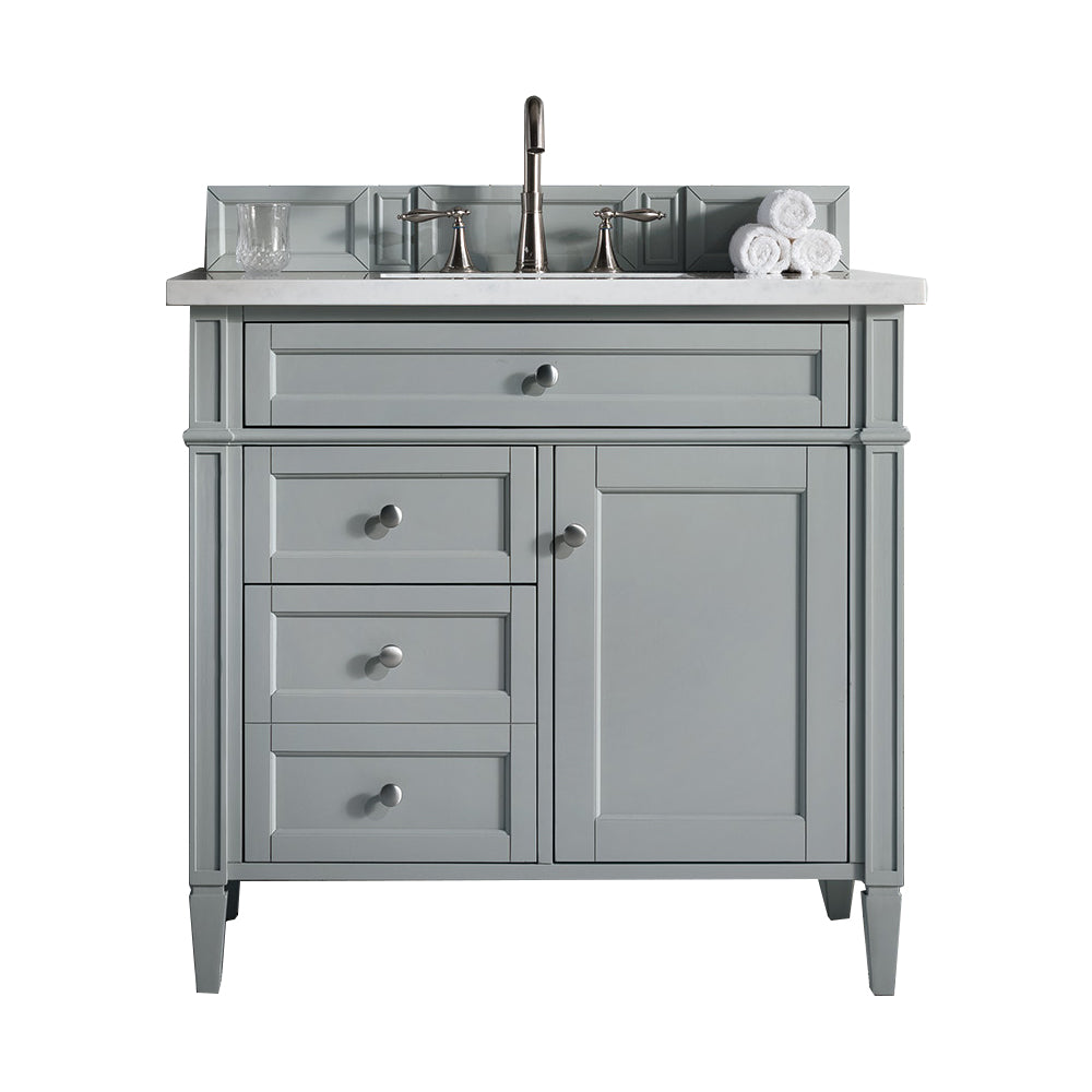 arctic fall solid surface top vanity