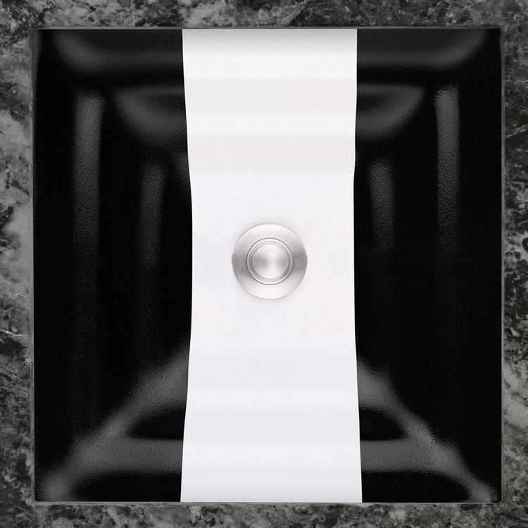 Linkasink Ribbon Artisan Glass Undermount Sink